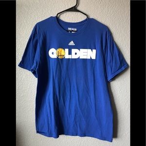 Golden State Warriors Basketball T-shirt Size L